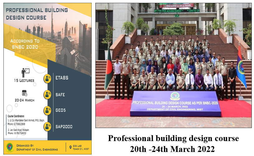 Professional building design course as per BNBC-2020